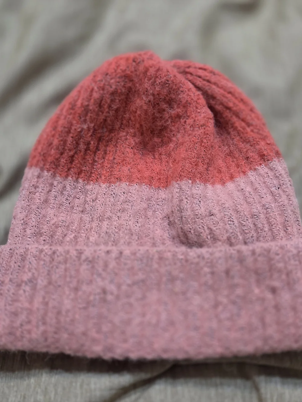 Columbia Kids Two-Tone Pink Beanie